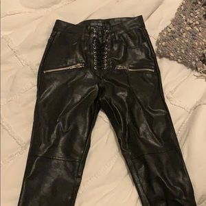 Leather pants size XS